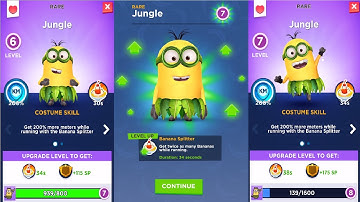 Minion rush Jungle minion upgrade level 7
