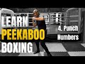 Peekaboo level 1 4 punch number system peekaboo miketyson boxing