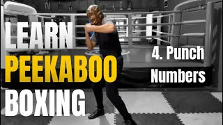 Peekaboo Level 1- (4) Punch Number System #peekaboo #miketyson #boxing screenshot 4