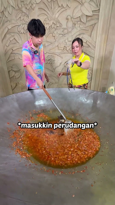 MASAK NASI GORENG SEAFOOD RAKSASA?!