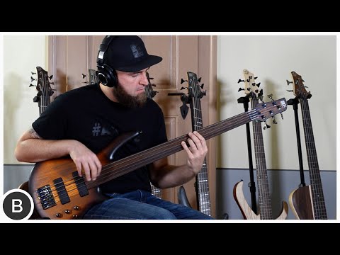 IBANEZ FRETLESS BASSES - SRF700 & SRF705