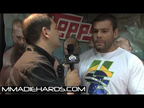 UFC 121's Gabriel Gonzaga talks Brendan Schaub, Ca...