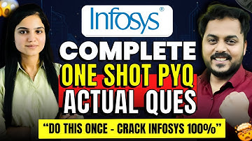 Infosys 2025-26 | Actual Previous Year Paper 🔥 Complete One-Shot | 100% Same Questions + Test Links