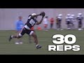 Watch 30 wide receiver reps from auburns spring practice