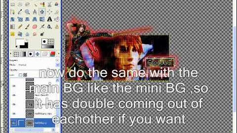 How to make signature in GIMP part 2