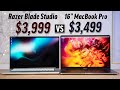 Razer Blade Studio vs 16" MacBook Pro - FINALLY a MBP Killer?