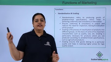 Class 12th – Functions of Marketing | Business Studies | Tutorials Point