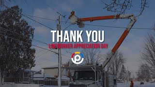 Thank you! - Lineworker Appreciation Day