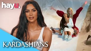 Kim Kardashian Gets Drunk At The Christmas Eve Party | Season 16 | Keeping Up With The Kardashians