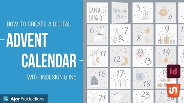 How to Create a Digital Advent Calendar with InDesign & in5