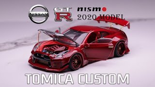 NISSAN GT R  nismo 2020 fully opening doors custom tomica