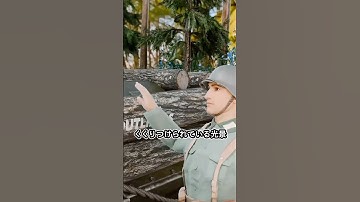 戦車の車体後部に木が括り付けられている理由