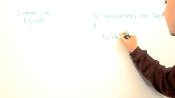 Command Line Arguments