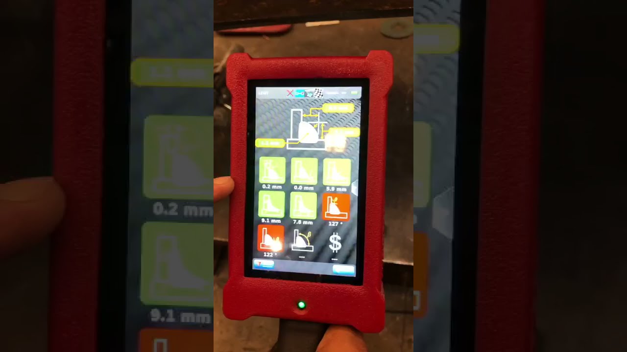 WIKI SCAN - Primeira Inspeção na solda de filete.