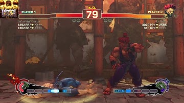 Akuma causes vortex to rage quit sequence