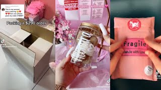 ✨Packaging Orders | Small Businesses | TikTok Compilation