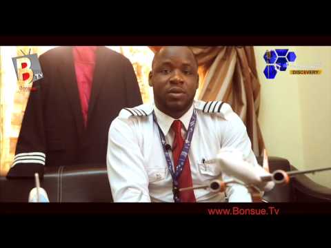 Video: Exclusive Interview with NIGERIA'S YOUNGEST PILOT (Daniel Adeyileka) - #BonsueTvDiscovery