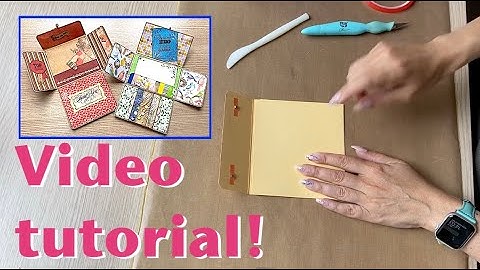 Video Tutorial! Deconstructed envelope - Type 2