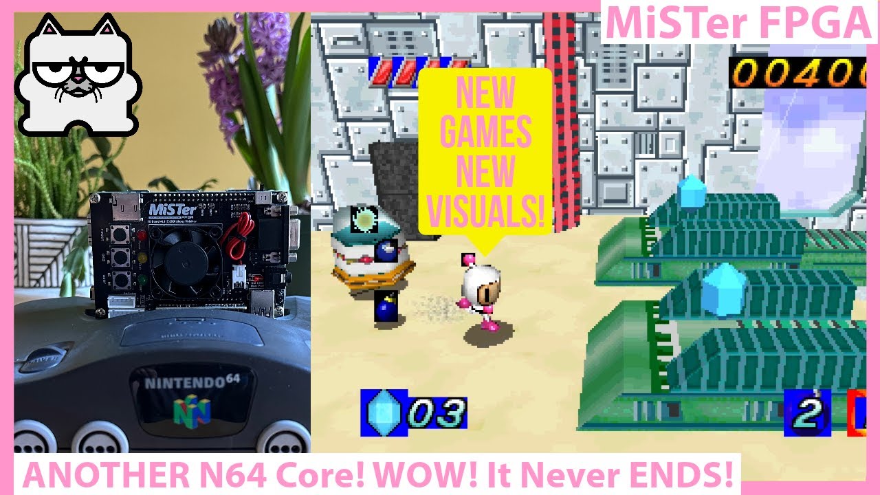 MiSTer FPGA N64 Gets Updated AGAIN! Seriously! Better Graphics and MORE