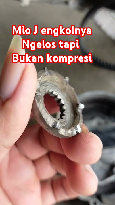 Penyebab engkol Mio J ngelos #bengkelmotor #mioj #engkol