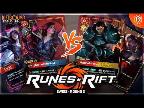 Riftbound Weekly Tournament 5 – Round 2 | Darius vs Kai'Sa | Runes & Rift