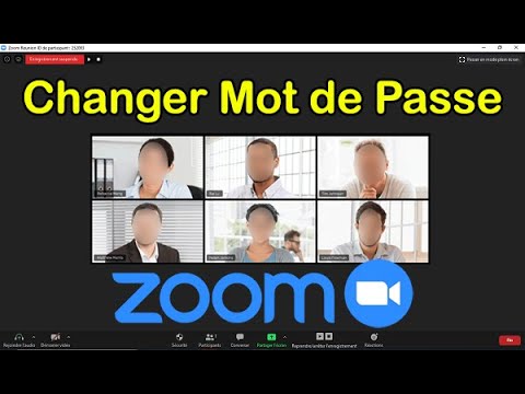 Comment Changer Le Mot De Passe D Un Compte Zoom
