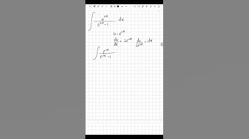 Integrate e^2x/e^2x-1.