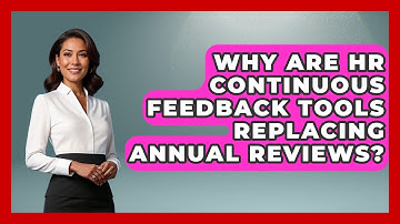 Why Are HR Continuous Feedback Tools Replacing Annual Reviews? - Legal And HR SaaS Stack