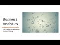 Business Analytics