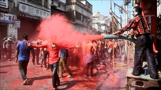 انطلاق مهرجان الألوان في الهند