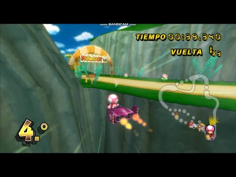 Mario Kart Wii Race 12 Toadette In Mushroom Gorge