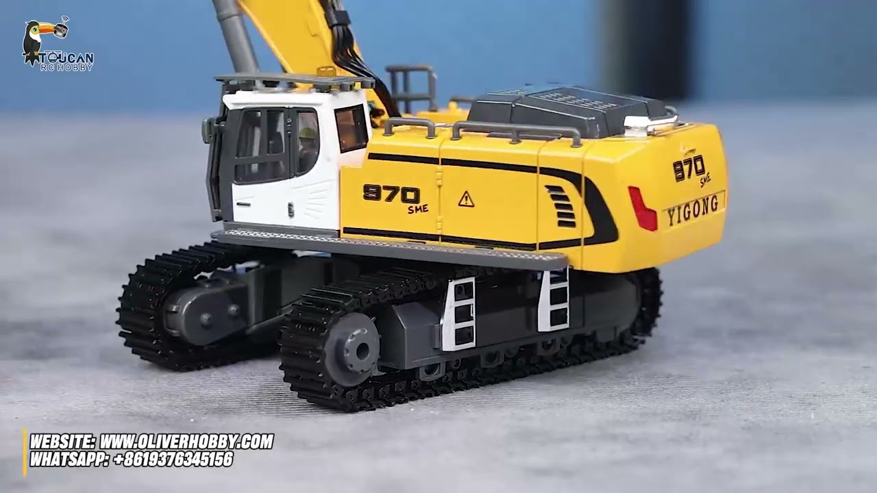 Unboxing The 1/50 Electric RC Excavator K970, An Awesome Christmas