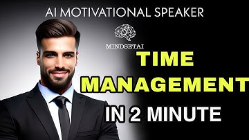 How to Manage Your Time Effectively | 2 Minute Motivational Video