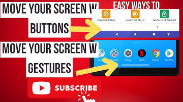 Lenovo Tab M8 HD 3rd Generation Screen Navigation, How to move your screen with buttons