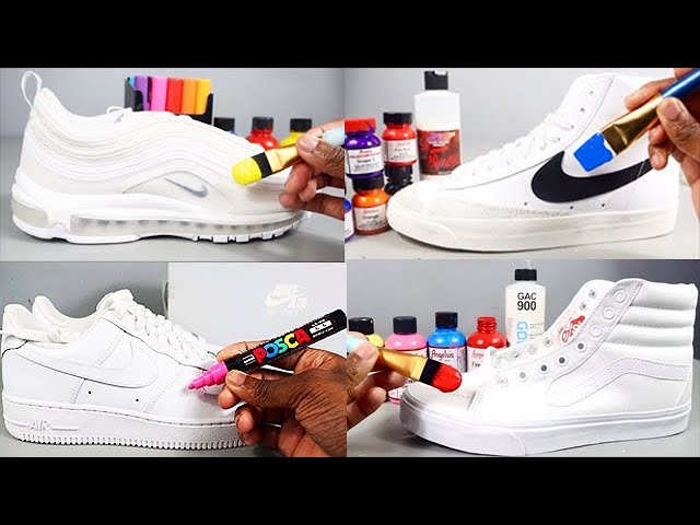 Step by step guide to make Custom Nike Air Force 1