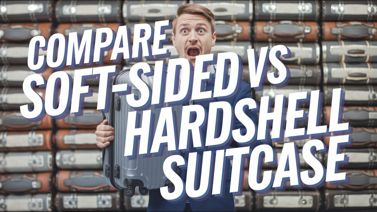 Compare Soft-Sided vs. Hardshell Suitcase: Which is Best for Travelers?