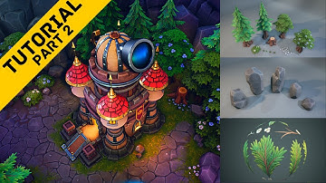 Creating a Stylized Environment: Part 2 [STYLIZED TEXTURING IN SUBSTANCE]