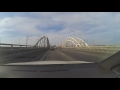 Driving in Kiev, Ukraine [32] С Новодарницкой улицы к мосту Метро