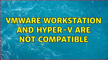 VMware Workstation and Hyper-V are not compatible (2 Solutions!!)