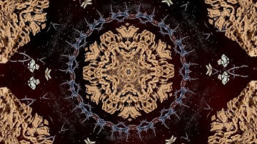 Trippy Kaleidoscope mind-bending Hypnotic Audio Visual Art 4k