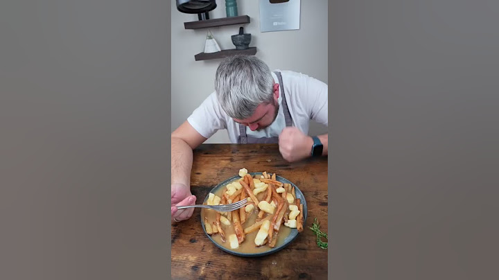 Poutine recipe