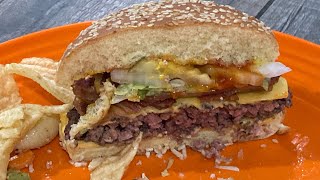 Homemade McDonald's Travis Scott Burger | Blackstone Griddle