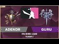 WC3 - GNL 9 - Week 2: [RDM] Adenor vs. Guru [UD]