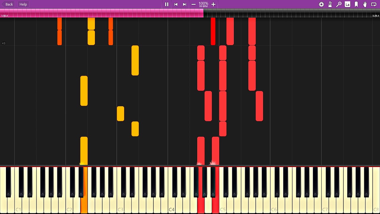 High School Musical 2 You Are The Music In Me Synthesia Piano Tutorial Youtube