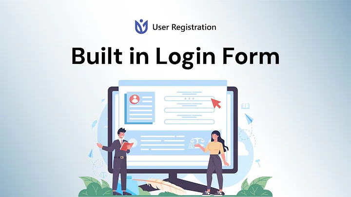Built in Login Form: User Registration for WordPress