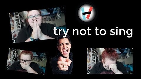 TRY NOT TO SING - EMO/ALTERNATIVE EDITION
