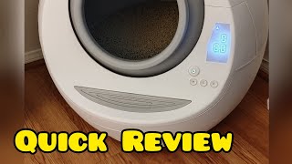 Leo's Loo Automatic Self Cleaning Litter Machine - quick review by Midnight Reviews 3,660 views 3 years ago 2 minutes, 35 seconds