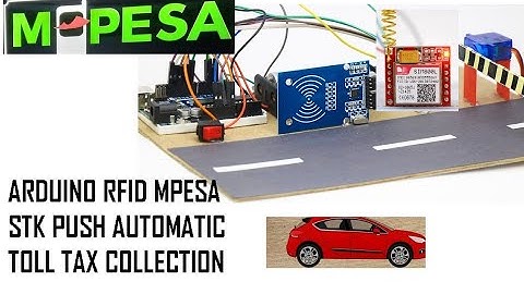 Arduino mpesa stk push toll tax