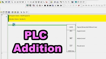 PLC Addition - Omron PLC Programming Course in Hindi