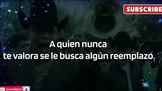 Karaoke - Grupo Firme + Banda el Recodo - El Reemplazo (Letra)